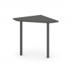 Style Project Угловой элемент стола SN-4.USP-021 Антрацит/Металл Антрацит 800*800*750