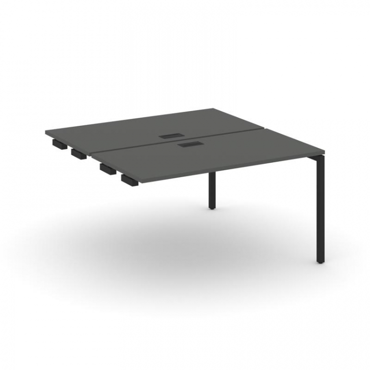 Style Project Стол-приставка к опор. элем. SN-4P.DPRS-001 Антрацит/Металл Черный 980*1232*750
