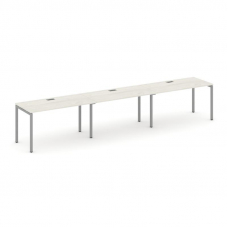 Style Project Рабочая станция 1 сторон. SN-4P.ORS-044 Дуб Наварра/Металл Серый 4740*700*750