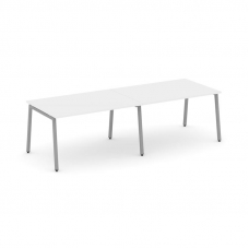Style Project Стол переговорный SN-4A.SPRG-013.3 Белый/Металл Серый 2760*980*750