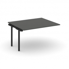 Стайл Проджект Проходной наб. элем. перег. стола SN-4P.NSPRG-032.3 Антрацит NEW/Металл Черный 1180*1