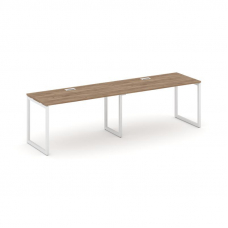 Style Project Рабочая станция 1 сторон. SN-4O.ORS-001 Дуб Табак/Металл Белый 1960*600*750