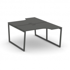 Style Project Рабочая станция эргоном. SN-4T2.DRPA-002 Антрацит/Металл Антрацит/Черный Пластик 1580*