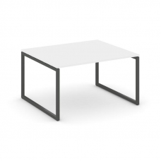Style Project Стол переговорный SN-4O.SPRG-032.3 Белый/Металл Антрацит 1180*1180*750