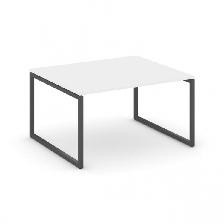 Style Project Стол переговорный SN-4O.SPRG-032.3 Белый/Металл Антрацит 1180*1180*750