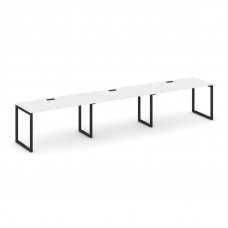 Style Project Рабочая станция 1 сторон. SN-4O.ORS-032 Белый/Металл Черный 3540*600*750