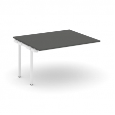 Style Project Проходной наб. элем. перег. стола SN-4P.NSPRG-033.3 Антрацит/Металл Белый 1380*1180*75