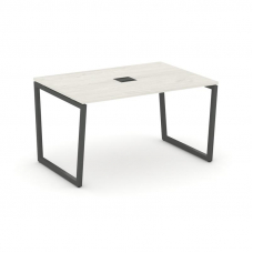 Style Project Стол переговорный SN-4T2.SPRG-003 Дуб Наварра/Металл Антрацит/Заглушка Металл Антрацит