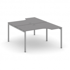 Стайл Проджект Рабочая станция эргономичная SN-4P.DRPA-001 Серый Пепел/Металл Серый 1380*1232/1992*7