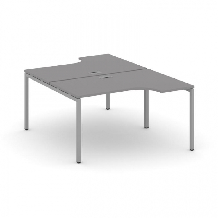 Стайл Проджект Рабочая станция эргономичная SN-4P.DRPA-001 Серый Пепел/Металл Серый 1380*1232/1992*7