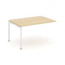 Style Project Проходной наб. элем. перег. стола SN-4P.NSPRG-002 Акация Лорка/Металл Белый 1180*980*7