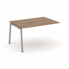 Style Project Проходной наб. элем. перег. стола SN-4A.NSPRG-001 Дуб Табак/Металл Серый 980*980*750