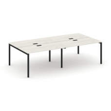 Style Project Рабочая станция 2-х сторон. SN-4P.DRS-032 Дуб Наварра/Металл Черный 2360*1232*750