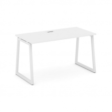 Style Project Стол письменный SN-4T1.SP-022 Белый/Металл Белый/Заглушка Пластик Белый 1180*800*750