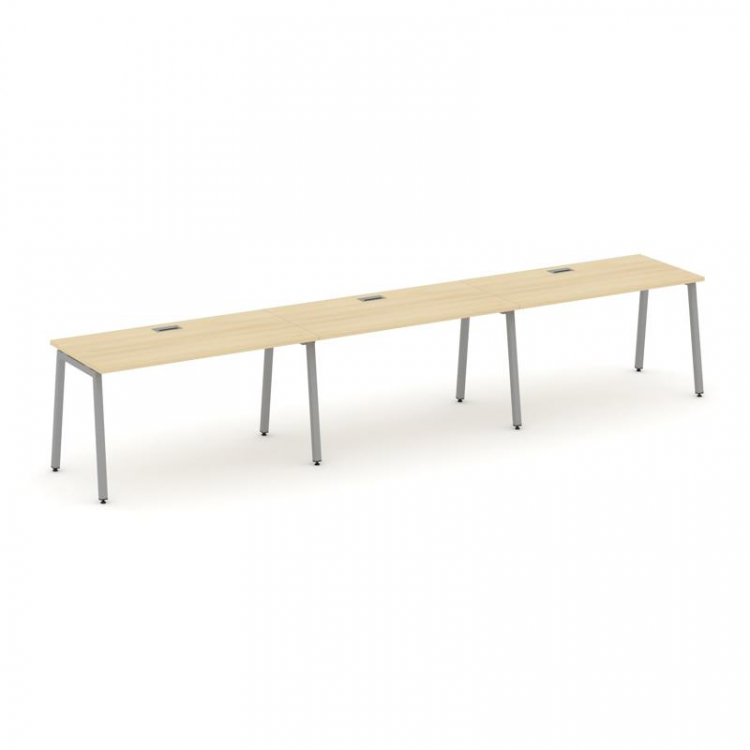 Style Project Рабочая станция 1 сторон. SN-4A.ORS-033 Акация Лорка/Металл Серый 4140*600*750