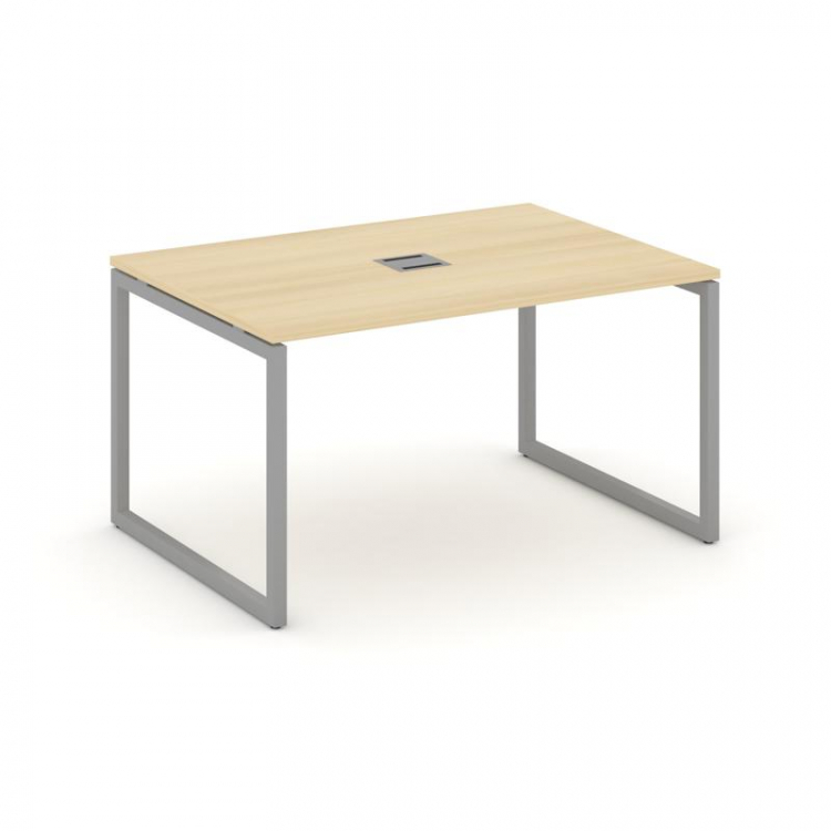 Style Project Стол переговорный SN-4O.SPRG-003 Акация Лорка/Металл Серый 1380*980*750