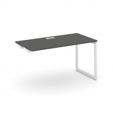 Style Project Стол-приставка к опор. элем. SN-4O.OPRS-003 Антрацит/Металл Белый 1380*600*750