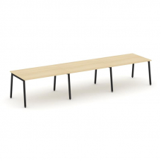 Style Project Стол переговорный SN-4A.SPRG-022.3 Акация Лорка/Металл Черный 3540*980*750