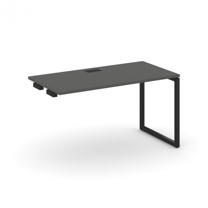 Стайл Проджект Стол-приставка к опор. элем. SN-4O.OPRS-023 Антрацит/Металл Черный 1380*800*750