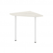 Style Project Угловой элемент стола SN-4.USP-021 Дуб Наварра/Металл Белый 800*800*750