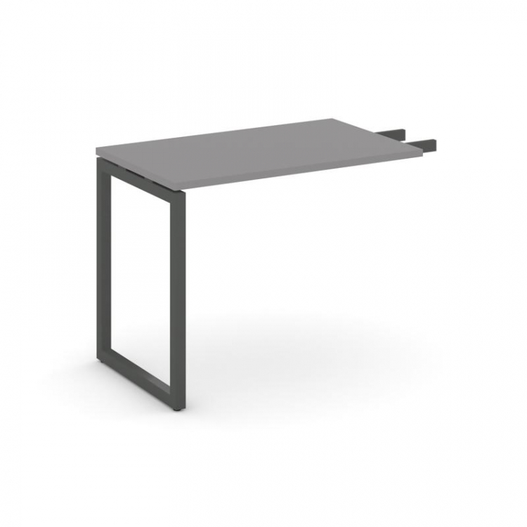 Стайл Проджект Брифинг приставка SN-4O.BR-005 Серый Пепел/Металл Антрацит 1380*600*750