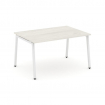 Style Project Стол переговорный SN-4A.SPRG-004.3 Дуб Наварра/Металл Белый 1580*980*750