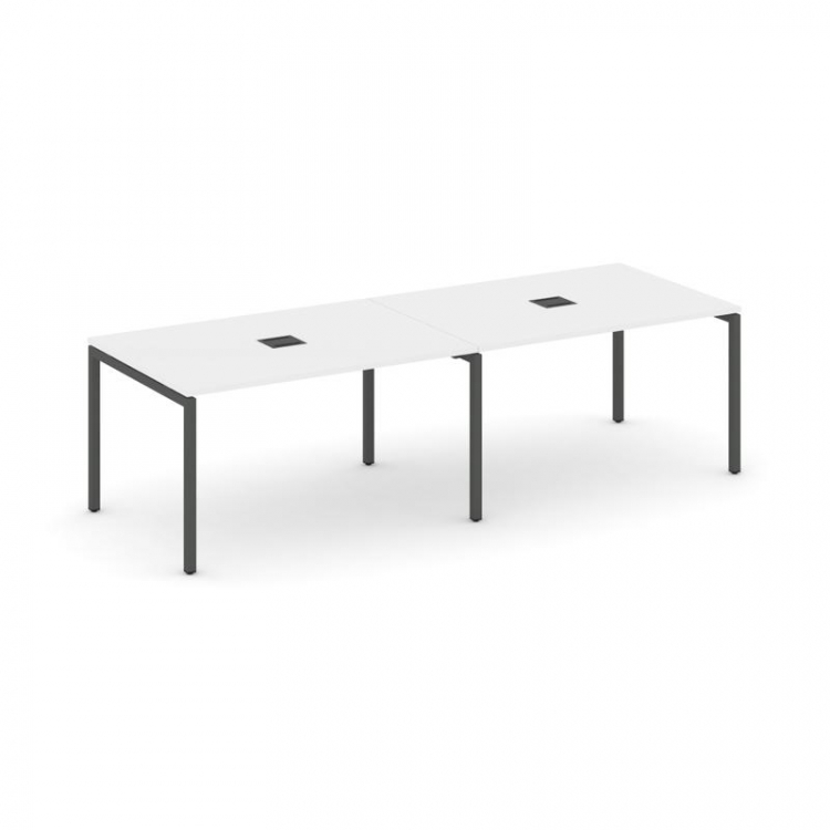 Style Project Стол переговорный SN-4P.SPRG-011 Белый/Металл Антрацит 1960*980*750