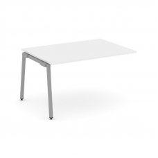 Style Project Проходной наб. элем. перег. стола SN-4A.NSPRG-002.3 Белый/Металл Серый 1180*980*750