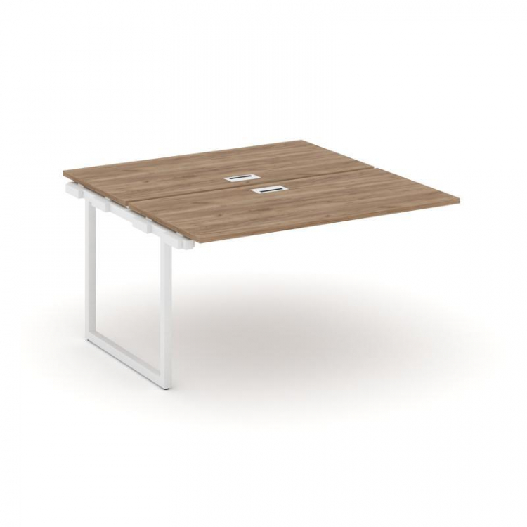 Style Project Проходной наб. элем. SN-4O.DNRS-013 Дуб Табак/Металл Белый 1380*1432*750