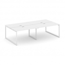 Style Project Рабочая станция 2-х сторон. SN-4O.DRS-044 Белый/Металл Белый 3160*1432*750