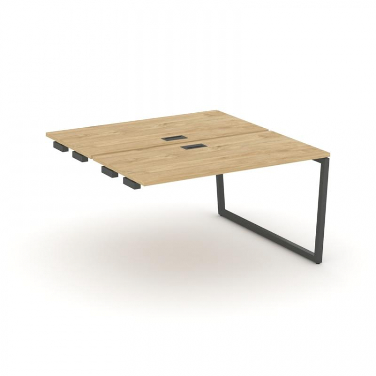 Style Project Стол-приставка к опор. элем. SN-4T2.DPRS-001 Тиквуд Светлый/Металл Антрацит/Заглушка П