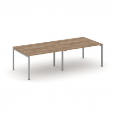 Style Project Стол переговорный SN-4P.SPRG-043.3 Дуб Табак/Металл Серый 2760*1180*750