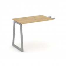 Style Project Брифинг-приставка SN-4T1.BR-005 Тиквуд Светлый/Металл Серый 1380*600*750