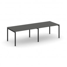 Style Project Стол переговорный SN-4P.SPRG-013.3 Антрацит/Металл Черный 2760*980*750