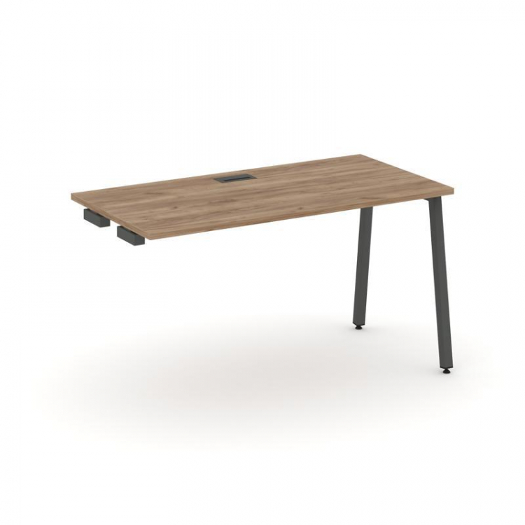 Style Project Стол-приставка к опор. элем. SN-4A.OPRS-013 Дуб Табак/Металл Антрацит 1380*700*750