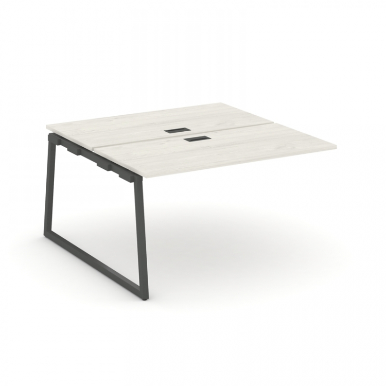 Style Project Проходной наб. элем. SN-4T1.DNRS-014 Дуб Наварра/Металл Антрацит/Заглушка Пластик Черн