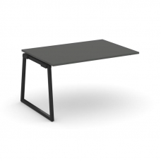 Style Project Проходной наб. элем. перег. стола SN-4T1.NSPRG-002.3 Антрацит/Металл Черный 1180*980*7