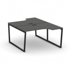 Style Project Рабочая станция эргоном. SN-4T2.DRPA-002 Антрацит/Металл Черный/Заглушка Пластик Черны