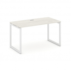 Style Project Стол письменный SN-4O.SP-003 Дуб Наварра/Металл Белый 1380*600*750
