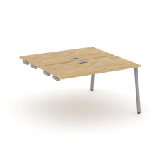 Style Project Стол-приставка к опор. элем. SN-4A.DPRS-014 Тиквуд Светлый/Металл Серый 1580*1432*750