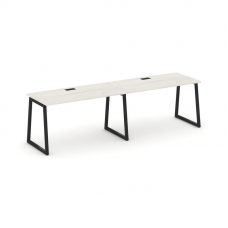 Style Project Рабочая станция 1 сторон. SN-4T1.ORS-022 Дуб Наварра/Металл Черный/Заглушка Пластик Че