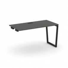 Style Project Стол-приставка к опор. элем. SN-4T2.OPRS-004 Антрацит/Металл Черный/Заглушка Пластик Ч