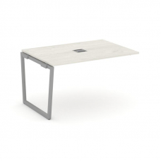 Style Project Проходной наб. элем. перег. стола SN-4T2.NSPRG-004 Дуб Наварра/Металл Серый/Заглушка М