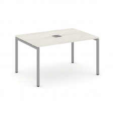 Style Project Стол переговорный SN-4P.SPRG-002 Дуб Наварра/Металл Серый 1180*980*750