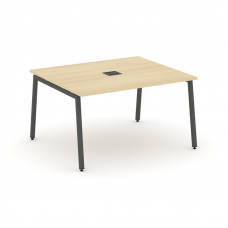 Style Project Стол переговорный SN-4A.SPRG-032 Акация Лорка/Металл Антрацит 1180*1180*750