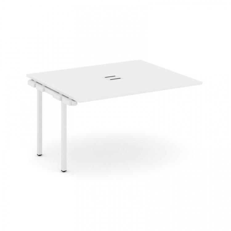 Style Project Проходной наб. элем. перег. стола SN-4P.NSPRG-032 Белый/Металл Белый 1180*1180*750