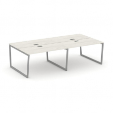 Style Project Рабочая станция 2-х сторон. SN-4T2.DRS-053 Дуб Наварра/Металл Серый/Заглушка Пластик С