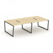 Style Project Рабочая станция 2-х сторон. SN-4T2.DRS-032 Акация Лорка/Металл Антрацит/Заглушка Пласт