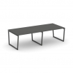 Style Project Стол переговорный SN-4T2.SPRG-042.3 Антрацит/Металл Антрацит 2360*1180*750