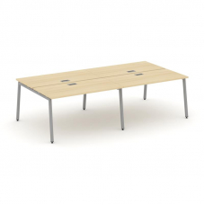 Style Project Рабочая станция 2-х сторон. SN-4A.DRS-033 Акация Лорка/Металл Серый 2760*1232*750